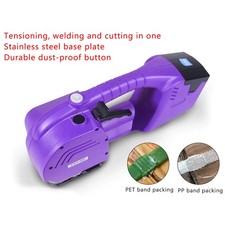 Elektrische Packer-Ballenpresse Stahlband Automatische Heißschmelzumreifung