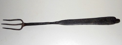 Antike alte metall fleisch - antike,