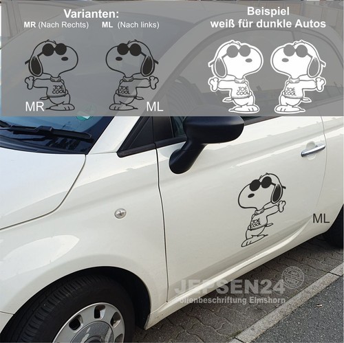 Aufkleber snoopy joe cool - aufkleber,