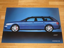 AUDI PORSCHE RS2 POSTER TURBO