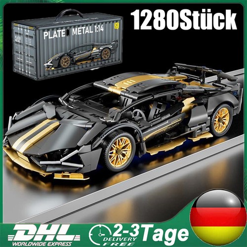 Supersportwagen bausteine set - supersportwagen,