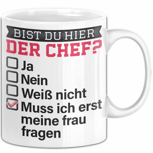 Witzige tasse geschenk bist - witzige,