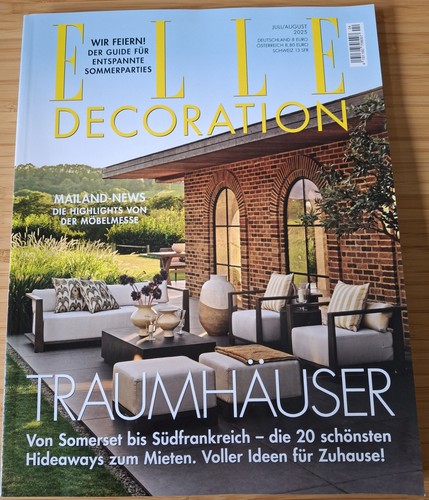 Elle decoration juli - elle, juli/august