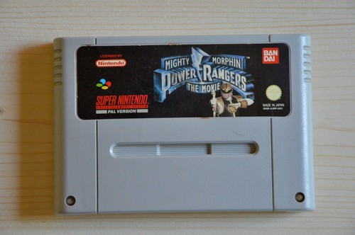 Snes mighty morphin power - -,