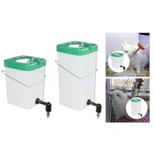 Automatische Häschen Wassertränke Futterautomat Trinknapf für Kleintiere Huhn