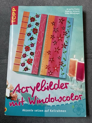 Acrylbilder mit windowcolor - acrylbilder,
