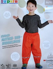 Jungen Regenhose Gefüttert
