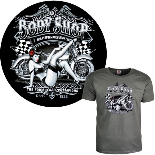 Biker shirt motorrad - t-shirt,