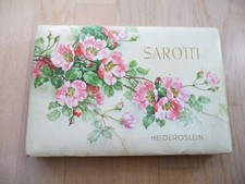 Alte Sarotti AG  Berlin-Tempelhof Pralinenschachtel Werbung 40-50iger
