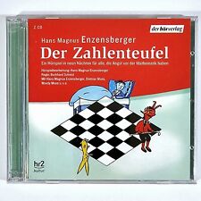 2-CD Hörspiel Enzensberger DER ZAHLENTEUFEL Lernen Mathematik Rechnen Zahlen