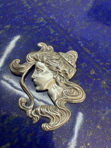 Anhänger silber art - silber, nouveau