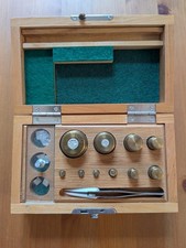 Wägeset 20-200gr Gewichte Feinwaage DDR-Nostalgie