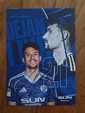 Autogrammkarte FC Schalke 04