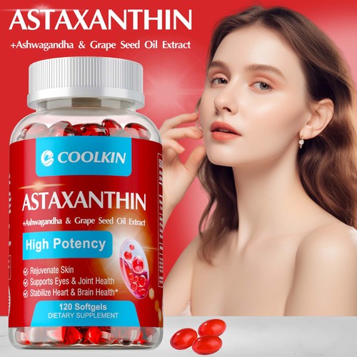 Astaxanthin 120pcs grape seed - astaxanthin, 120pcs-