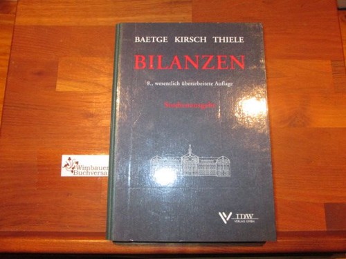 Bilanzen von hans jürgen - von, ;