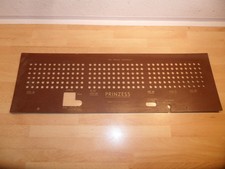 Alte Rückwand Abdeckung für Musikschrank Prinzess Röhrenradio  57 x 18 cm