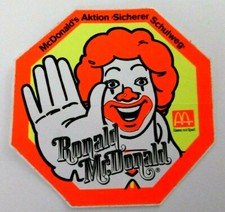 Werbe-Aufkleber Ronald