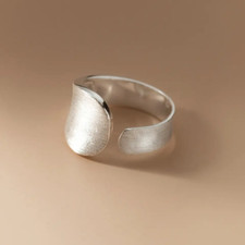 Ring Rund Sterling Silber 925