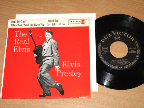 Elvis presley ep - elvis, ‎7"