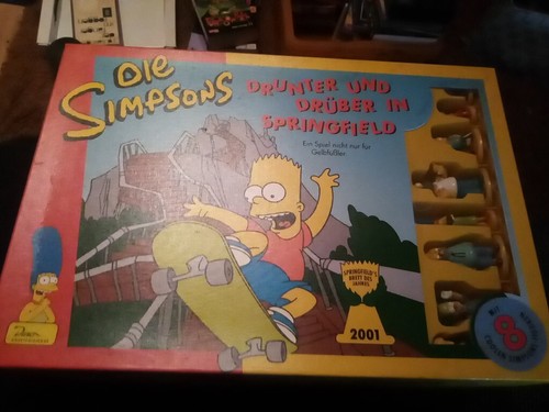 Die simpsons brettspiel - die,
