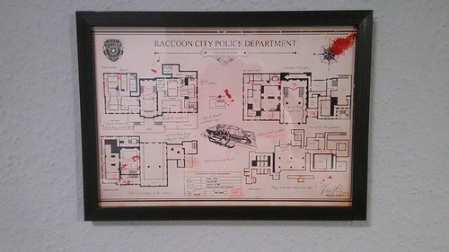 Resident evil rpd remake - remake, karte