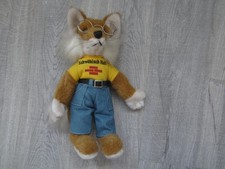 Schwäbisch Hall Bauspar Fuchs Bausparfuchs Plüsch Plüschtier komplett mit Brille