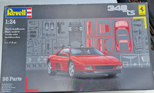 Ferrari 348 ts plastik - [pe],