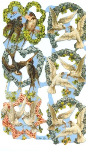 Glanzbilder oblaten scraps - glanzbilder,