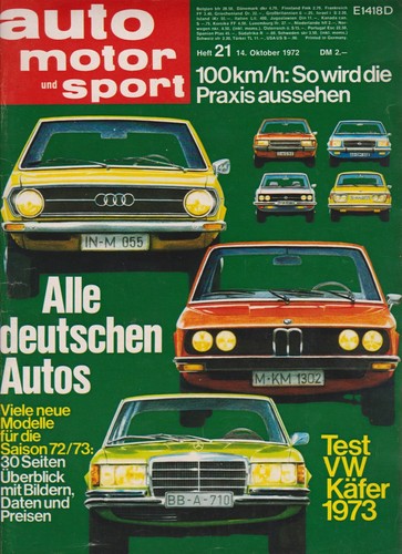 Auto motor sport heft - auto,