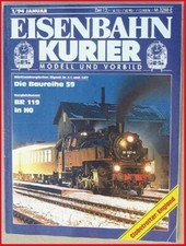 Eisenbahn Kurier - Ausgabe 1/1994 - Modell und Vorbild