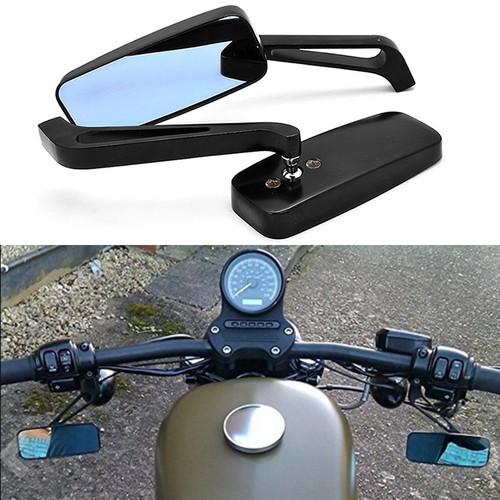 Schwarz motorrad rückspiegel - schwarz,