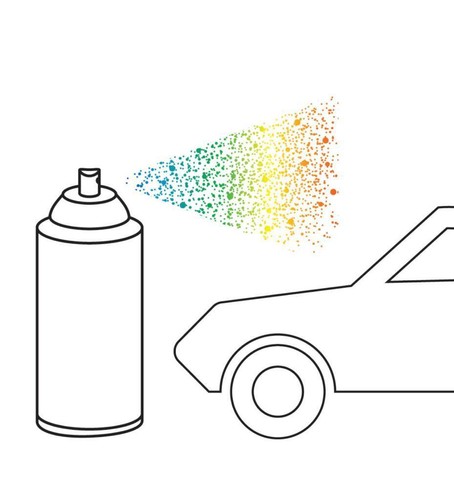 Sprühdose spraydose 300ml zum - spraydose,