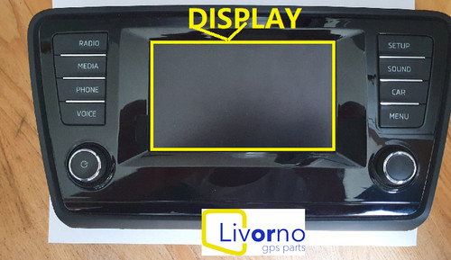 Skoda octavia iii lcd - octavia, display