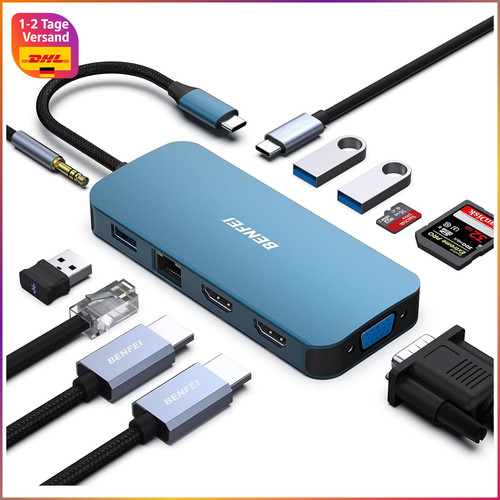 Docking station usb in - 11,