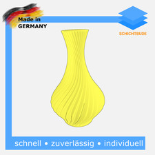 Leichte Spiralvase Blumenvase