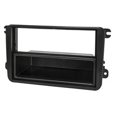 Radioblende passend für VW Golf 5+6 Touran Passat 3C Caddy EOS Skoda Octavia DIN