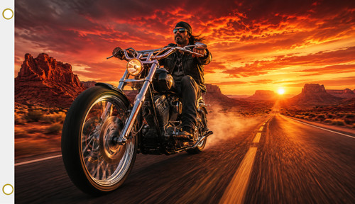 Fahne flagge biker hissflagge - fahne,