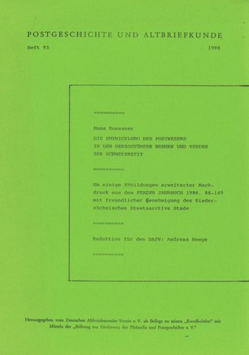 Postgeschichte und