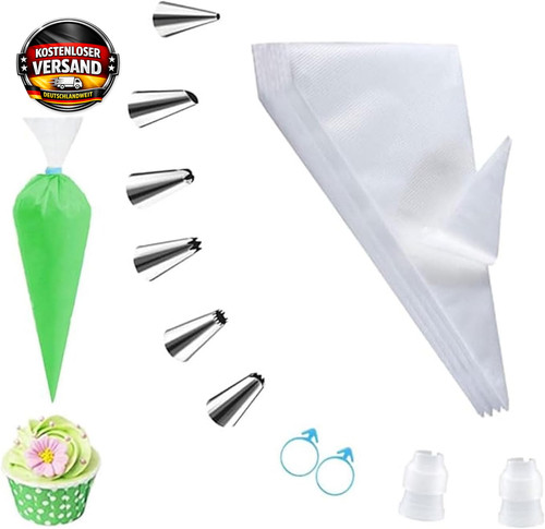 Einweg spritzbeutel set 100 - einweg,