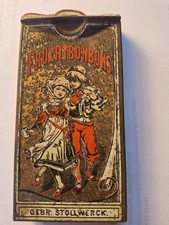 Alte blechdose 1900 gebr - alte,