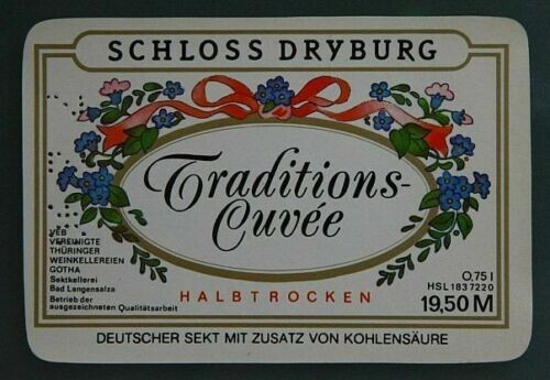 Altes ddr etikett - altes,