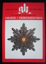 Auktionskatalog Orden &