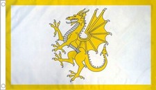 WALES GOLD DRAGON FLAG 5' x 3'