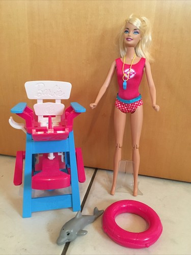 Barbie rettungsschwimmerin mit - barbie,