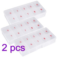  2 PCS Nail Art Koffer