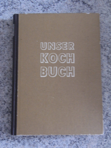 Vintage unser kochbuch ddr - ddr, von