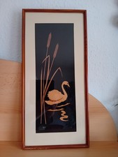 49,5cm Schwan DDR Wandbild