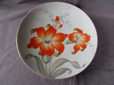 rosenthal schale / teller AIDA ca. 30cm, mit fuß, florales muster