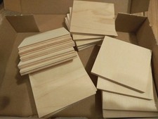 20x Reste aus Birke Multiplex Stärke 6mm Sperrholz Zuschnitt 70mm X 75mm