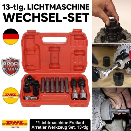 13tlg lichtmaschine freilauf - 13tlg,